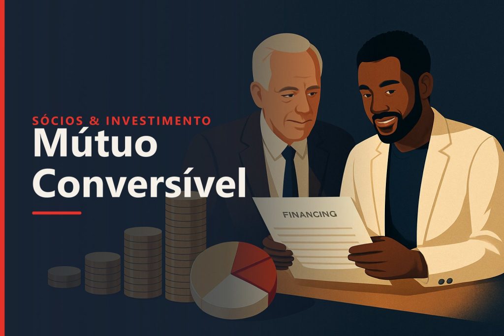 Mútuo conversível: empréstimo que vira participação na startup
